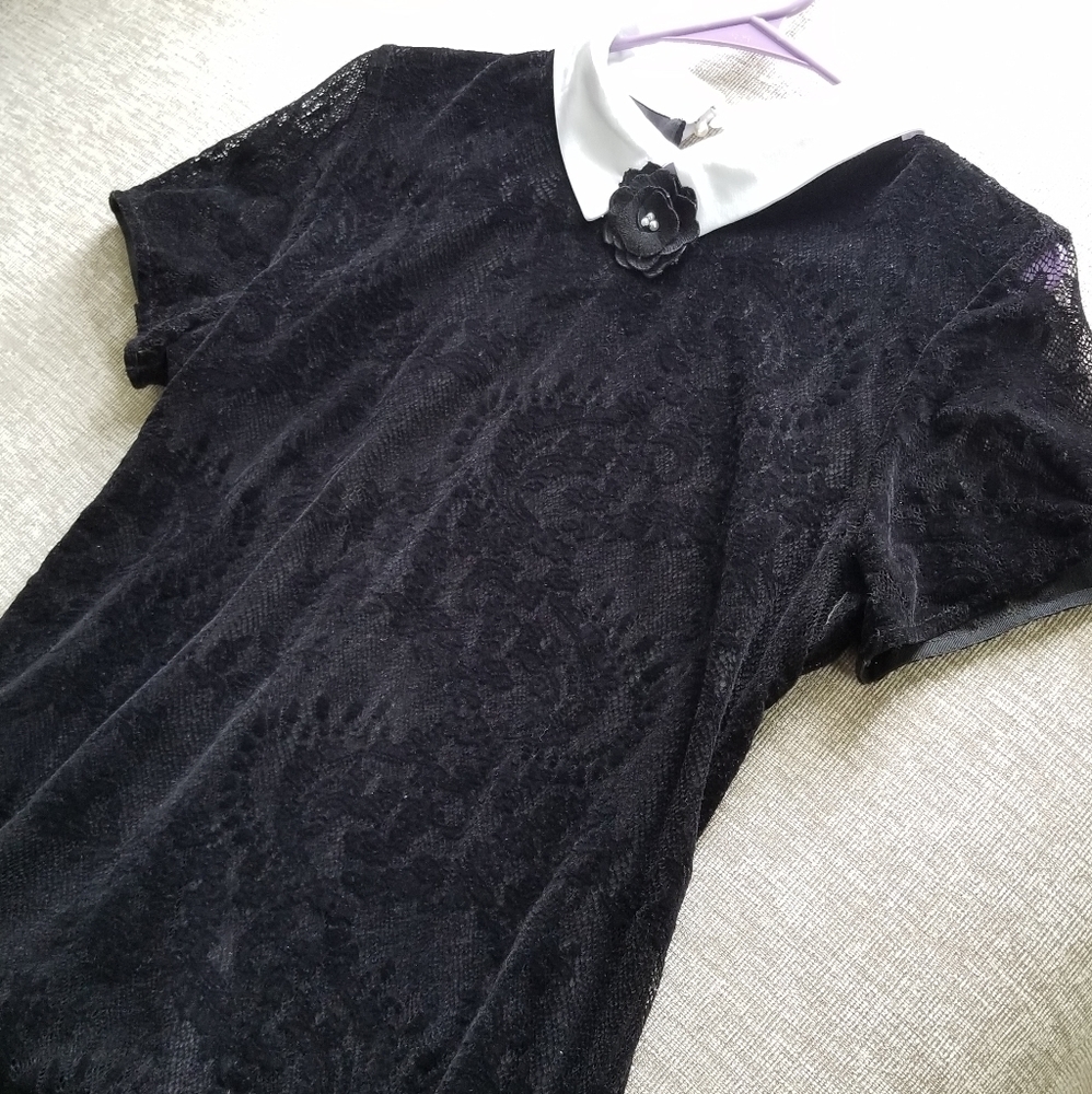 Karl Lagarfield Collard Blouse